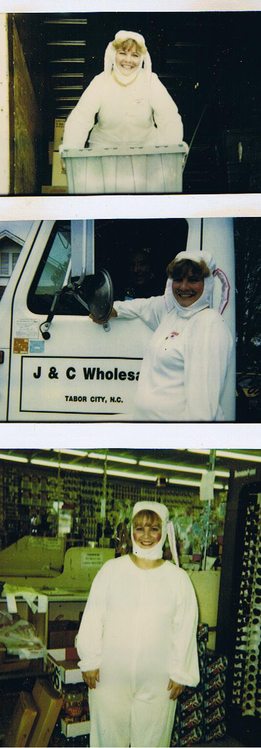 J&C Wholesale Co. delivery truck in Tabor City, North Carolina