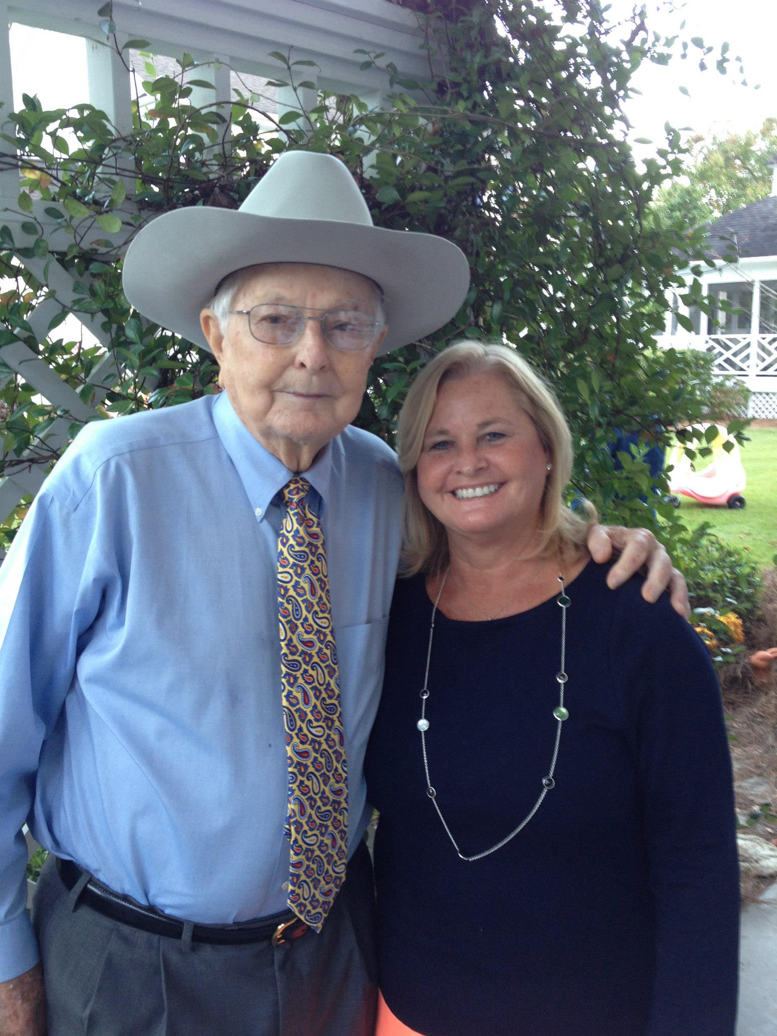 J.P. Jones with daughter Jennie